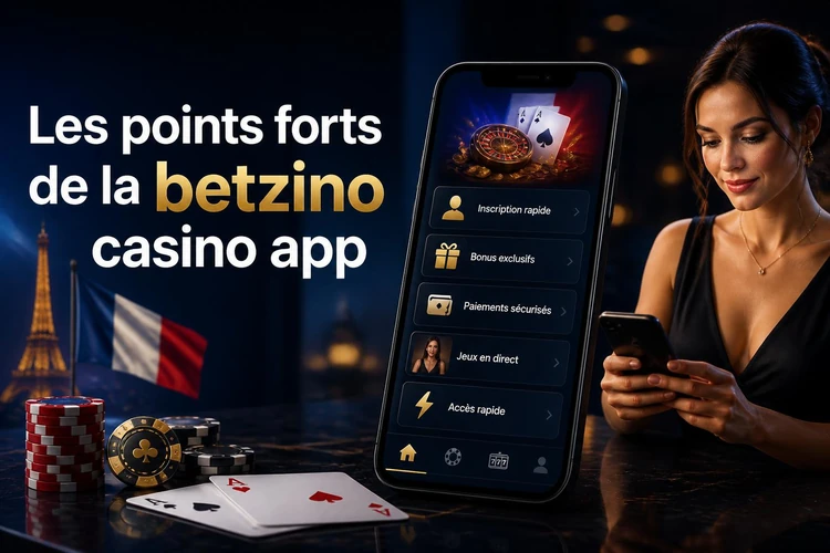 Les points forts de la betzino casino app