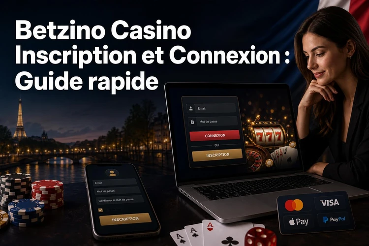 Betzino Casino Inscription et Connexion : Guide rapide