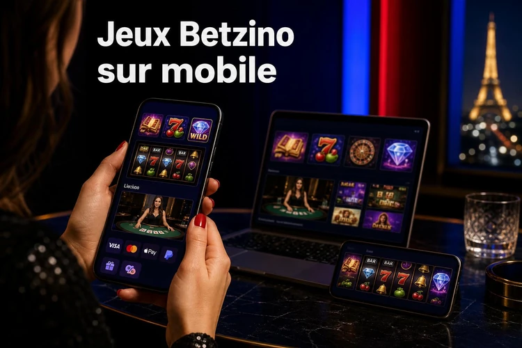 Les points forts de la betzino machine à sous et des jeux
