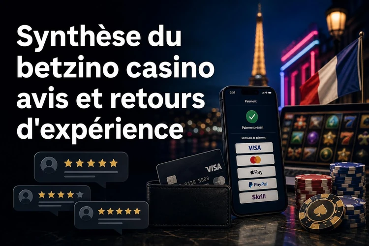 Synthèse du betzino casino avis et retours d'expérience