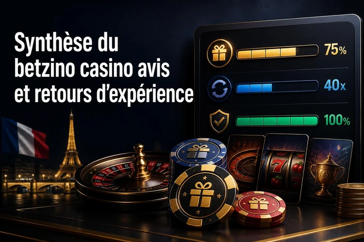 Synthèse du betzino casino avis et retours d'expérience
